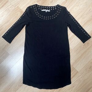 Rachel Rachel Roy Black Tunic Top
